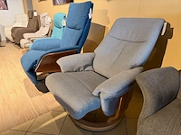 Relaxfauteuil, manueel verstelbaar grijs