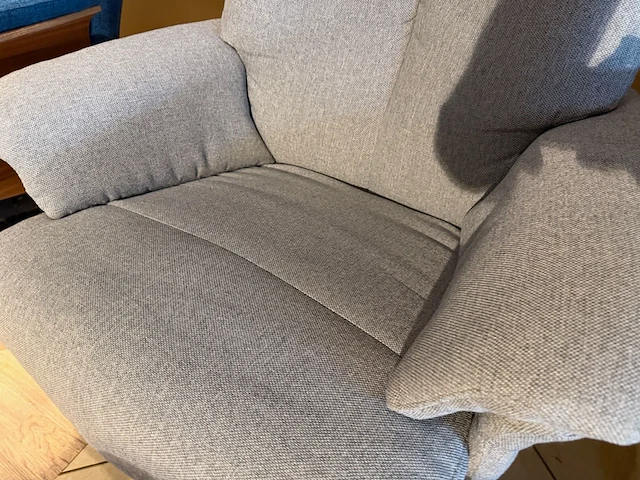 Relaxfauteuil, manueel verstelbaar grijs - afbeelding 4 van  5