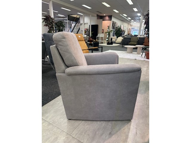 Relaxfauteuil microvezel, geweven, antraciet - afbeelding 9 van  9