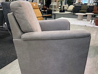 Relaxfauteuil microvezel, geweven, antraciet - afbeelding 9 van  9