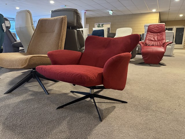 Relaxfauteuil, rood - afbeelding 1 van  5