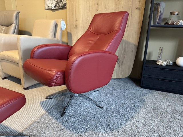 Relaxfauteuil, rood - afbeelding 2 van  4