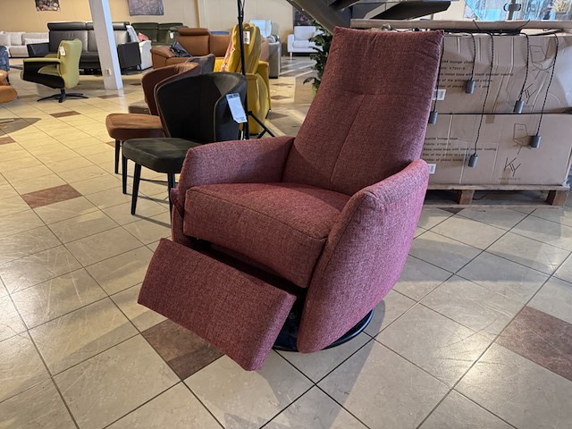 Relaxfauteuil, rood - afbeelding 1 van  4