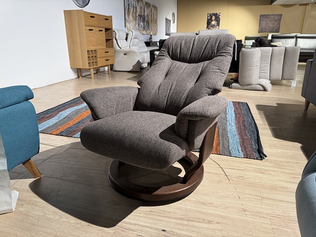 Relaxfauteuil, taupe - afbeelding 1 van  5