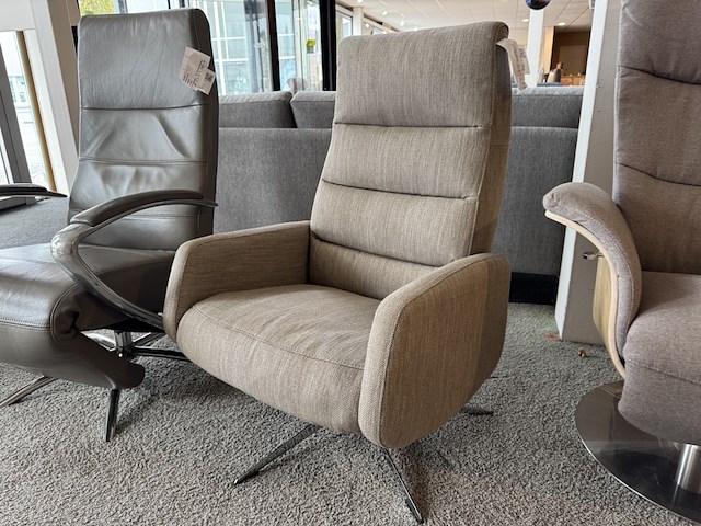 Relaxfauteuil, taupe - afbeelding 2 van  4