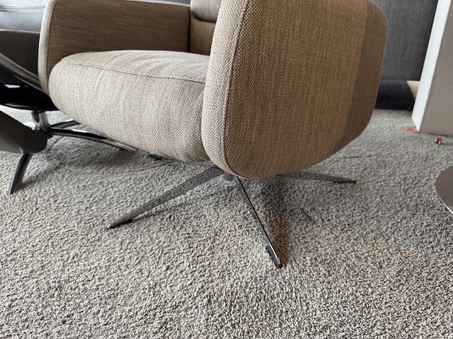 Relaxfauteuil, taupe - afbeelding 4 van  4