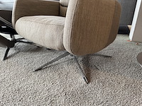 Relaxfauteuil, taupe - afbeelding 4 van  4