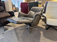 Relaxfauteuil, wit - afbeelding 1 van  5