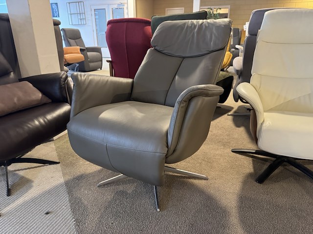 Relaxfauteuil, wit - afbeelding 2 van  5