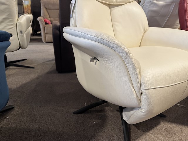 Relaxfauteuil, wit - afbeelding 5 van  5