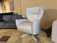 Relaxfauteuil, wit - afbeelding 2 van  5
