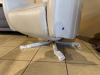 Relaxfauteuil, wit - afbeelding 4 van  5