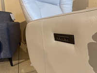 Relaxfauteuil, wit - afbeelding 5 van  5