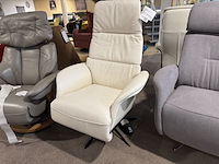 Relaxfauteuil, wit - afbeelding 3 van  4