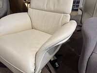 Relaxfauteuil, wit - afbeelding 4 van  4