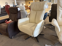 Relaxfauteuil, wit - afbeelding 3 van  4