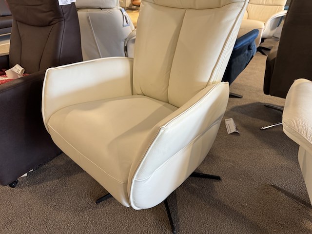 Relaxfauteuil, wit - afbeelding 4 van  4