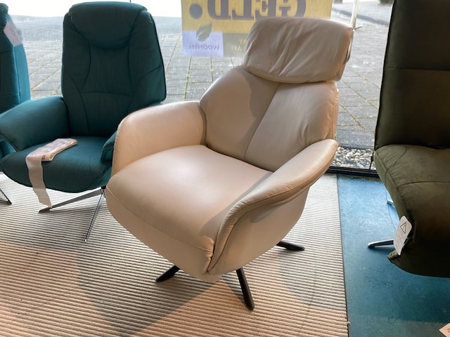 Relaxfauteuil, wit - afbeelding 2 van  4
