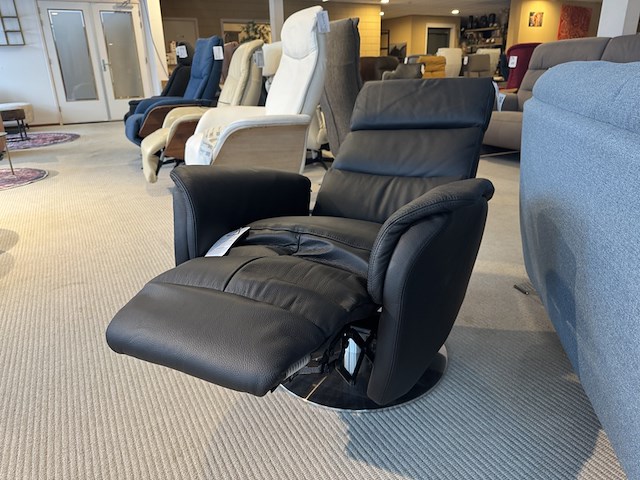 Relaxfauteuil, zwart - afbeelding 1 van  5