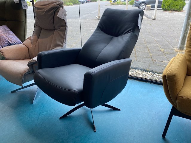 Relaxfauteuil, zwart - afbeelding 1 van  5