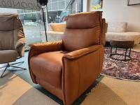 Relax/schommelfauteuil, cognac - afbeelding 4 van  5