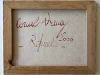 Religieus schilderij, oost-europese school, 2000 - afbeelding 2 van  2
