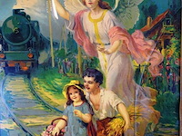 Religieus tafereel - afbeelding 3 van  5