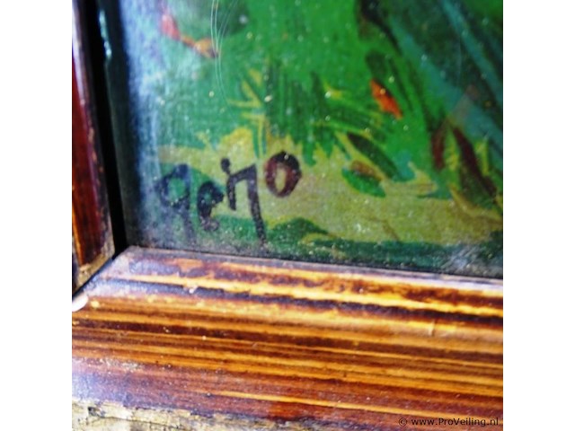 Religieus tafereel - afbeelding 4 van  5