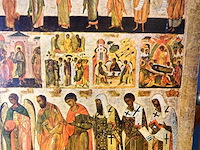 Religieuze voorstelling op plank - afbeelding 4 van  5