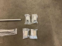 Reling rvs 120 cm (2x) - afbeelding 3 van  3