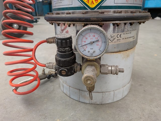 Rem en koppeling ontluchter raasm, 10705, bouwjaar 2010 - afbeelding 4 van  8