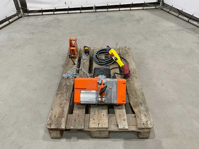 Rema - sr 125 kg - elektrische takel 125 kg - afbeelding 3 van  9