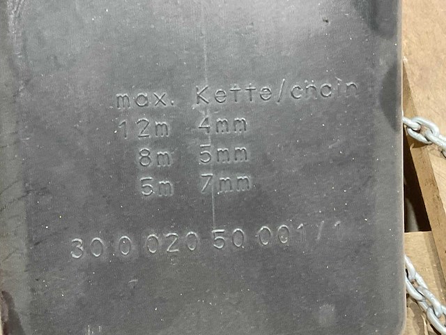 Rema - sr 125 kg - elektrische takel 125 kg - afbeelding 9 van  9