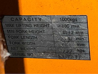 Rema hand hydraulische palletwagen - afbeelding 5 van  5