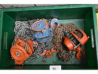 Rema / ingersollrand qm22 / super 100 / mch5-005 kettingtakel (3x) - afbeelding 1 van  4