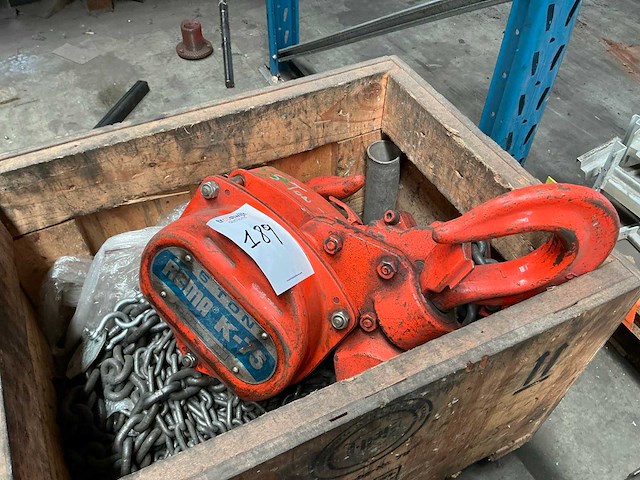 Rema k-75 kettingtakel - afbeelding 1 van  7