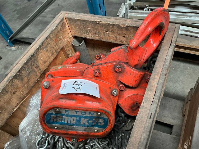 Rema k-75 kettingtakel - afbeelding 2 van  7