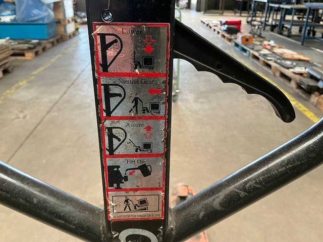 Rema quick hand hydraulische palletwagen - afbeelding 3 van  12