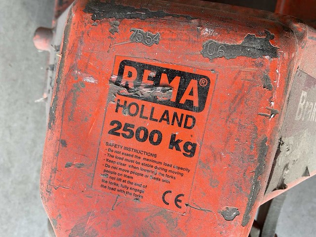 Rema quicklift hand hydraulische palletwagen - afbeelding 3 van  3