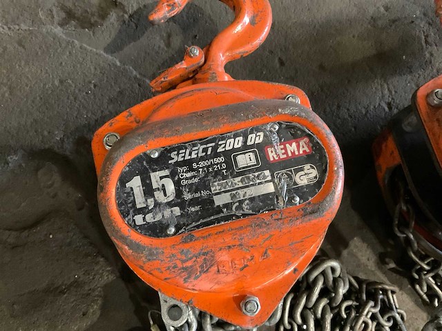 Rema select 200 handtakel (2x) - afbeelding 3 van  5