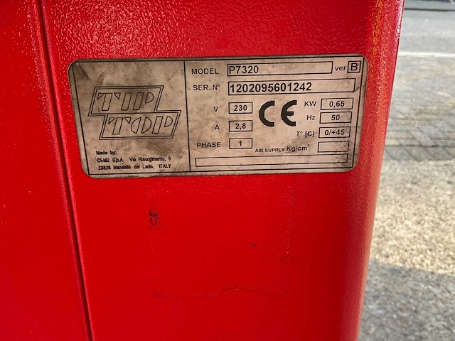 Rema tip top probalance 7320 banden balanceerapparaat - afbeelding 6 van  6