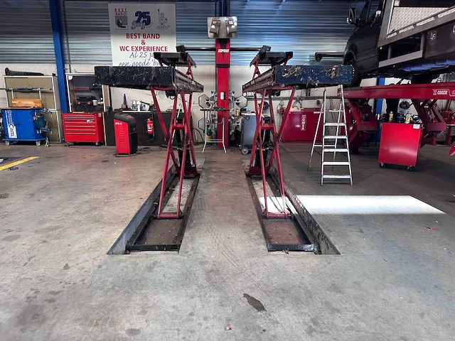 Rema tiptop - schaarhefbrug / uitlijn hefbrug met middenheffer - afbeelding 12 van  16