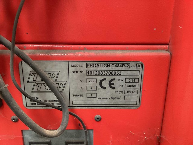 Rema tiptop proalign c484 ccd wieluitlijnapparaat - afbeelding 2 van  10