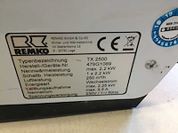 Remco tx2500 elektrische kachel - afbeelding 4 van  5