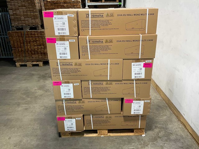 Remeha - diva - binnenunit wand 3,5 kw - pallet - afbeelding 1 van  5