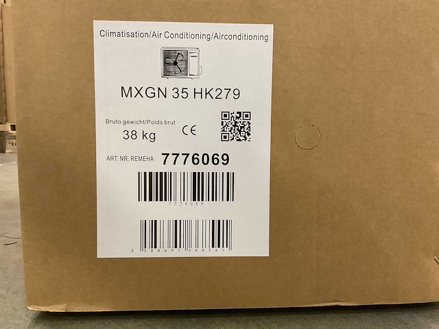 Remeha - diva - mono-split cassette + buitenunit 3,5 kw - afbeelding 6 van  8