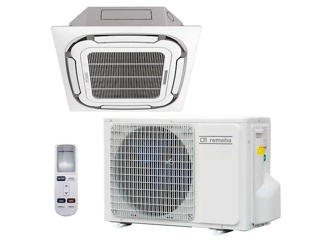 Remeha - diva - mono-split cassette + buitenunit 3,5 kw - afbeelding 1 van  8