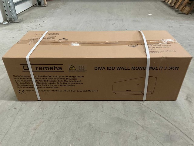 Remeha - diva - multi-split buitenunit + hoge wand 3,5 kw - afbeelding 7 van  8