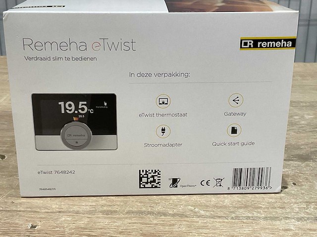 Remeha - etwist - thermostaat - afbeelding 5 van  7