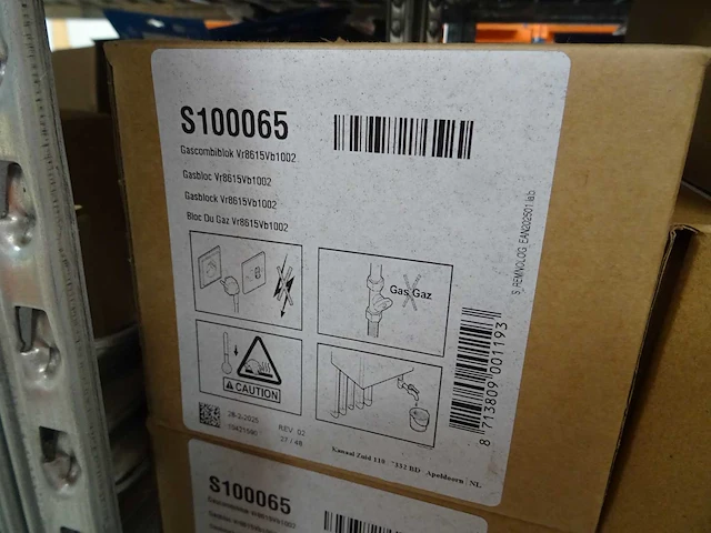 Remeha - s100065 - gasblok - afbeelding 2 van  2
